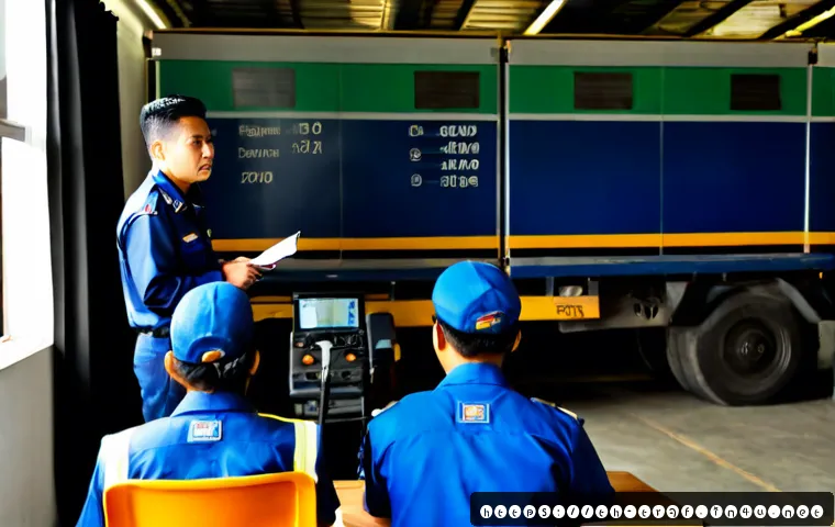 Home 17 교통업계 이론과 실무 차이 - Photorealistic split-scene comparison of Thailand’s transport industry theory and real-world practic...
